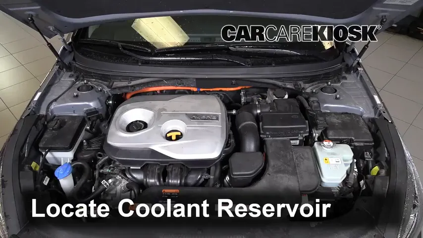 2018 Hyundai Sonata Hybrid Limited 2.0L 4 Cyl. Refrigerante (anticongelante)